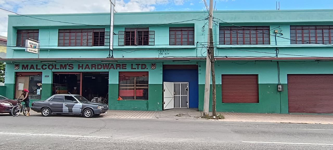 Malcolm's Hardware storefront at 44-46 Slipe Road, Cross Roads, Kingston